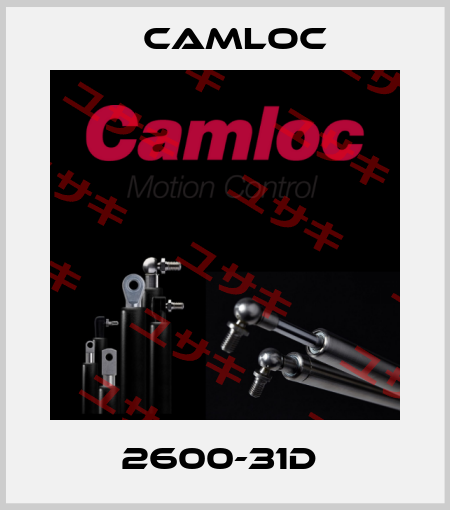 2600-31D  Camloc