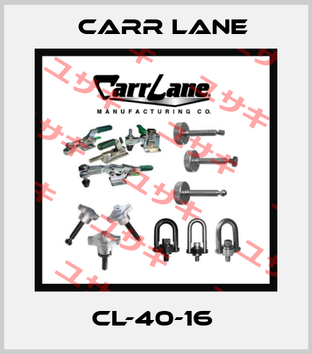 CL-40-16  Carr Lane