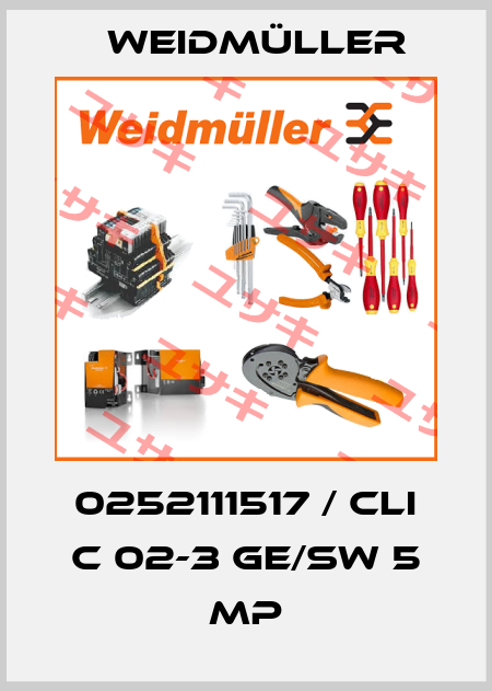 0252111517 / CLI C 02-3 GE/SW 5 MP Weidmüller