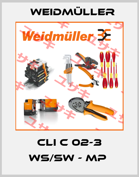 CLI C 02-3 WS/SW - MP  Weidmüller