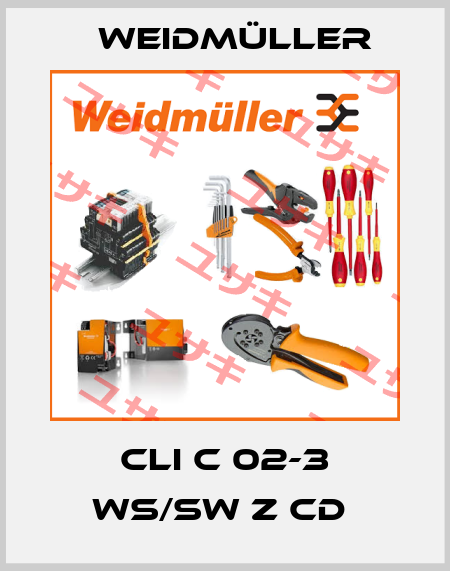 CLI C 02-3 WS/SW Z CD  Weidmüller