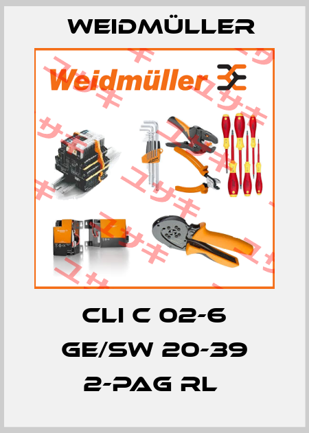 CLI C 02-6 GE/SW 20-39 2-PAG RL  Weidmüller
