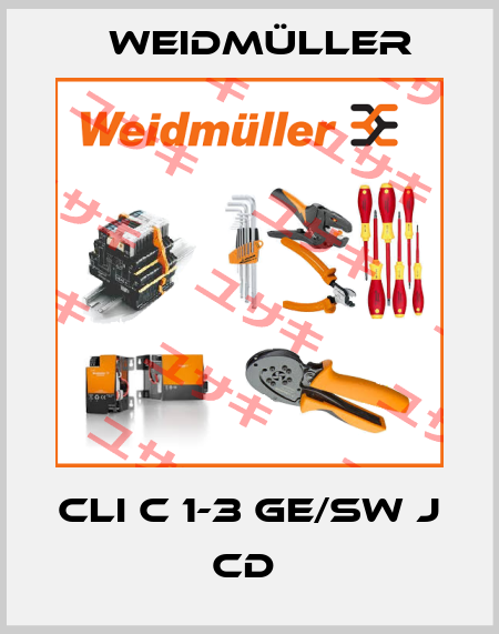 CLI C 1-3 GE/SW J CD  Weidmüller