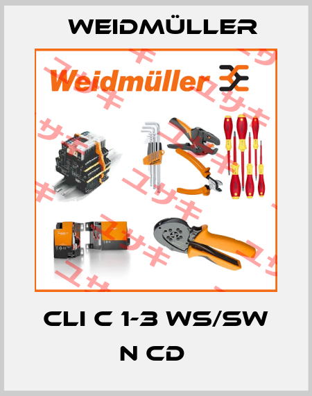 CLI C 1-3 WS/SW N CD  Weidmüller
