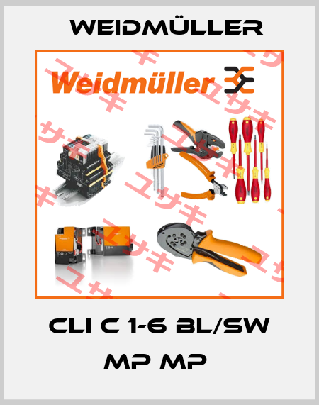 CLI C 1-6 BL/SW MP MP  Weidmüller