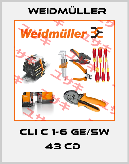 CLI C 1-6 GE/SW 43 CD  Weidmüller
