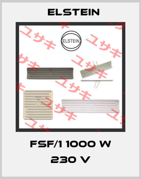 FSF/1 1000 W 230 V Elstein