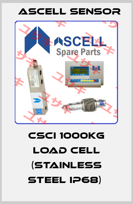 CSCI 1000KG LOAD CELL (STAINLESS STEEL IP68)  Ascell Sensor