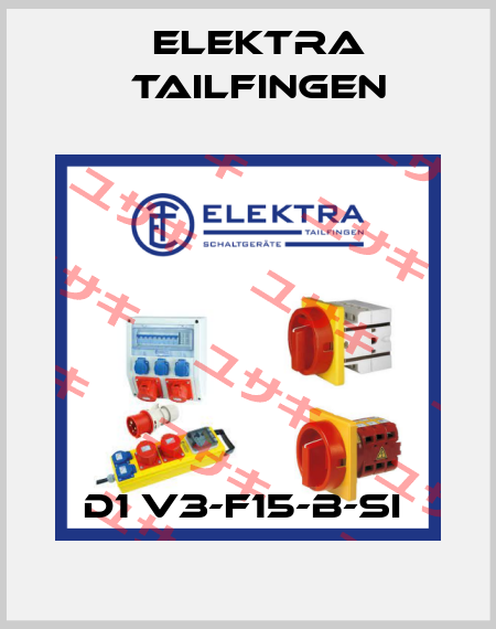 D1 V3-F15-B-SI  Elektra Tailfingen
