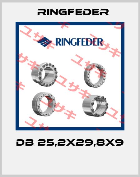 DB 25,2X29,8X9  Ringfeder