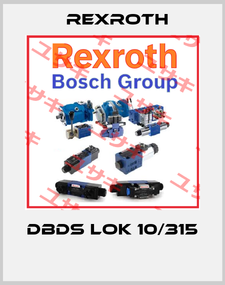 DBDS LOK 10/315  Rexroth
