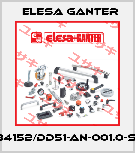 CE.84152/DD51-AN-001.0-S-GR Elesa Ganter
