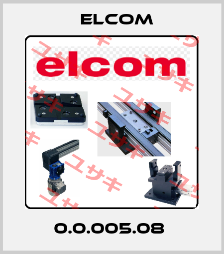 0.0.005.08  Elcom