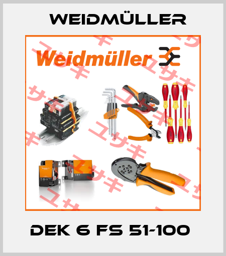 DEK 6 FS 51-100  Weidmüller