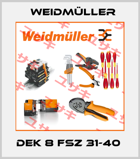 DEK 8 FSZ 31-40  Weidmüller