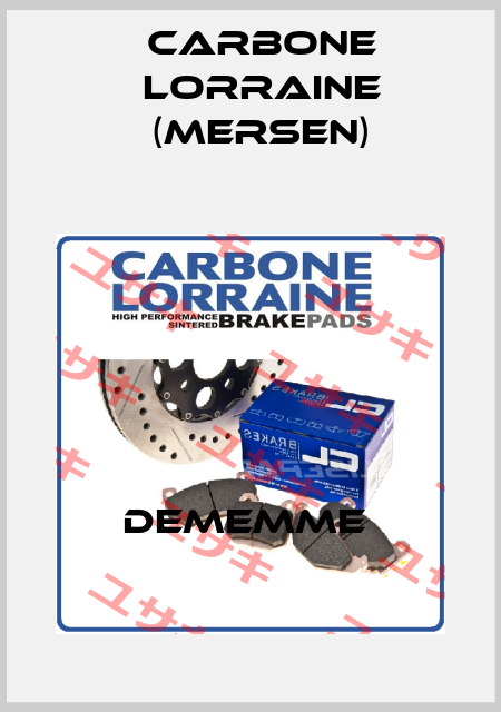 DEMEMME  Carbone Lorraine (Mersen)