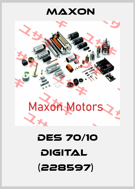 DES 70/10 DIGITAL   (228597)  Maxon