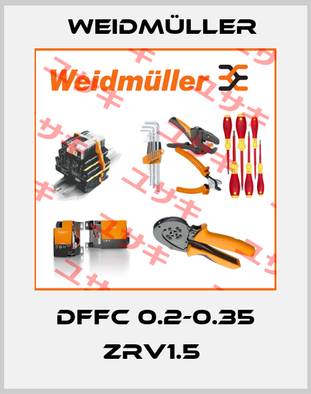 DFFC 0.2-0.35 ZRV1.5  Weidmüller