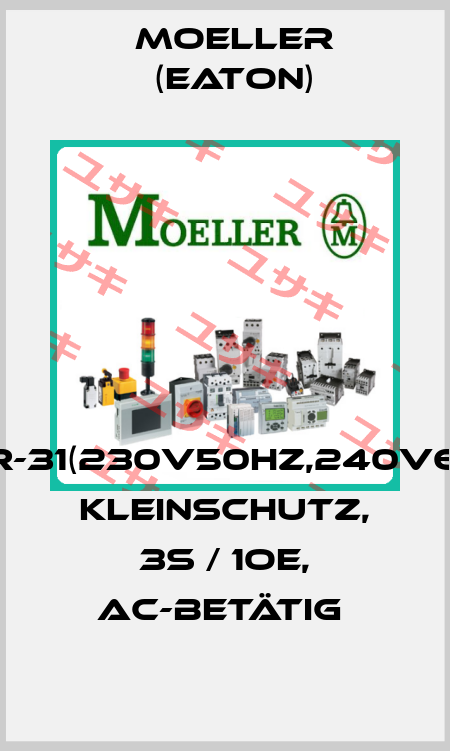 DILER-31(230V50HZ,240V60HZ) KLEINSCHUTZ, 3S / 1OE, AC-BETÄTIG  Moeller (Eaton)
