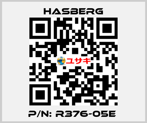 P/N: R376-05E  Hasberg