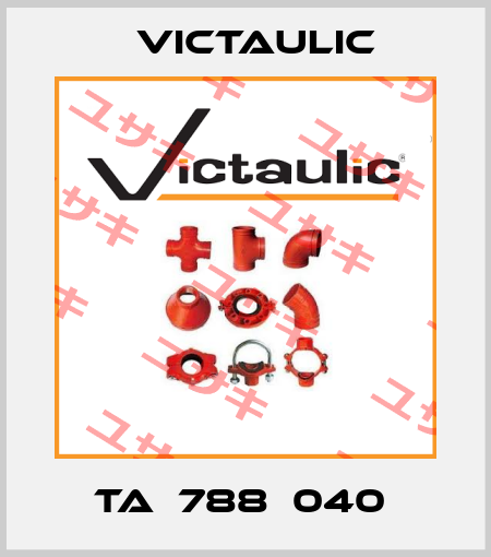 TA‐788‐040  Victaulic