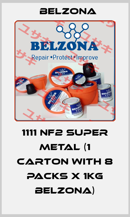 1111 NF2 Super Metal (1 Carton with 8 packs x 1kg Belzona) Belzona