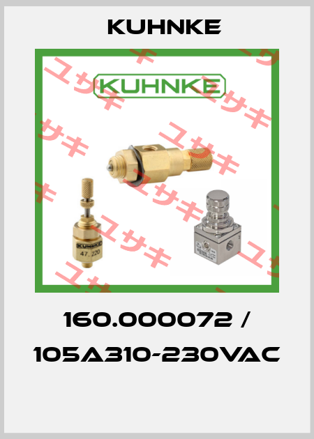160.000072 / 105A310-230VAC  Kuhnke