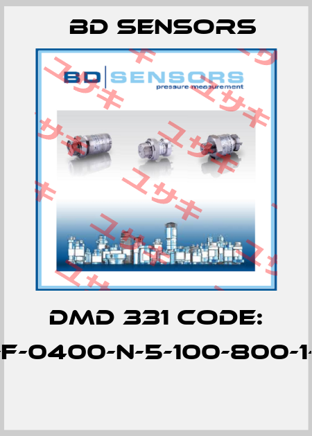 DMD 331 CODE: 730-F-0400-N-5-100-800-1-000  Bd Sensors