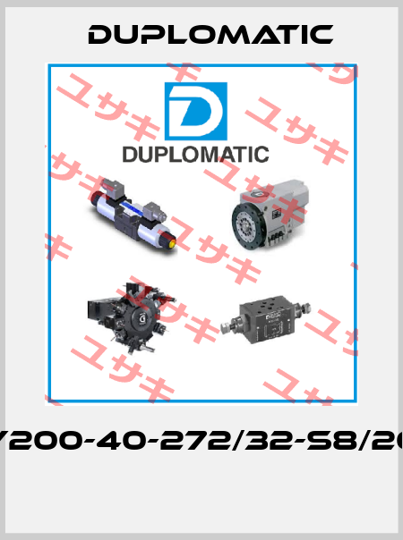 DN-Y200-40-272/32-S8/20-FA  Duplomatic