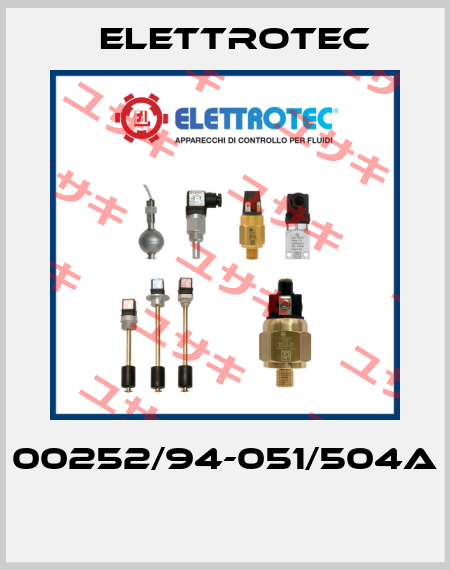 00252/94-051/504A  Elettrotec