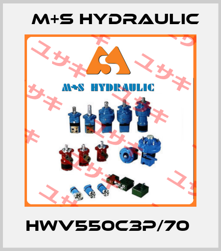 HWV550C3P/70  M+S HYDRAULIC