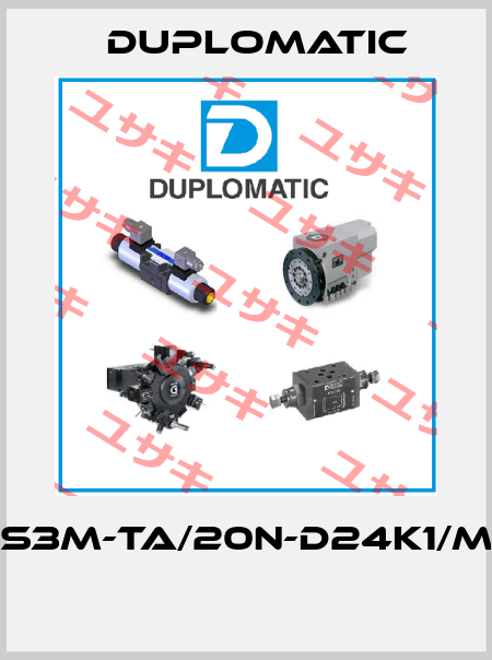 DS3M-TA/20N-D24K1/MB  Duplomatic