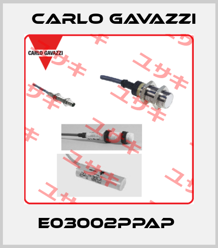 E03002PPAP  Carlo Gavazzi