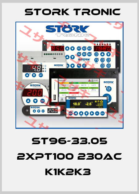ST96-33.05 2xPT100 230AC K1K2K3  Stork tronic