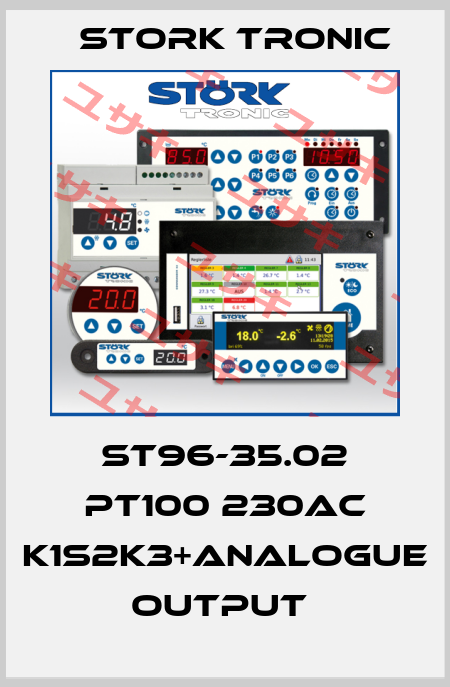 ST96-35.02 PT100 230AC K1S2K3+analogue output  Stork tronic
