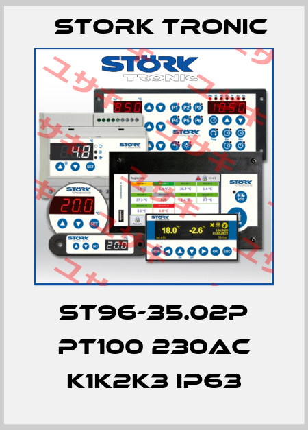 ST96-35.02P PT100 230AC K1K2K3 IP63 Stork tronic