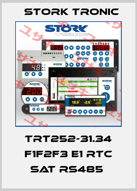 TRT252-31.34 F1F2F3 E1 RTC Sat RS485  Stork tronic