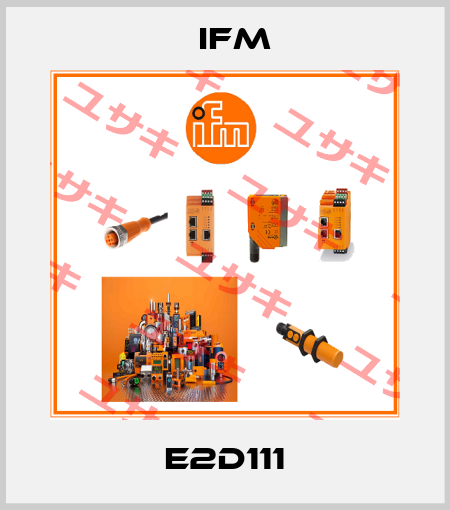 E2D111 Ifm