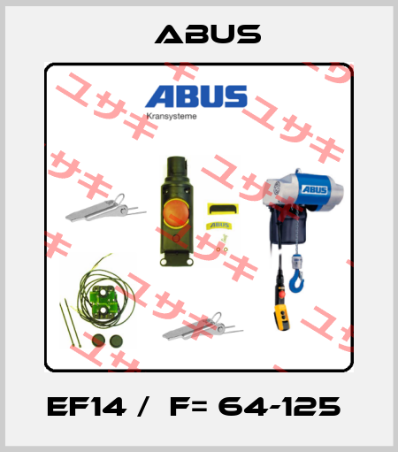 EF14 /  F= 64-125  Abus