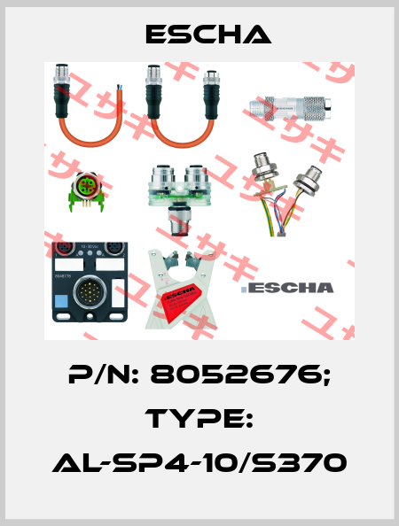 p/n: 8052676; Type: AL-SP4-10/S370 Escha