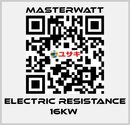 ELECTRIC RESISTANCE 16KW  Masterwatt