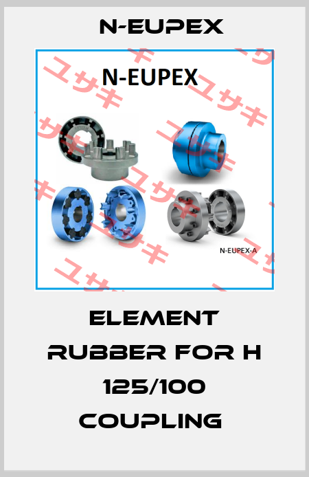 ELEMENT RUBBER FOR H 125/100 COUPLING  N-Eupex