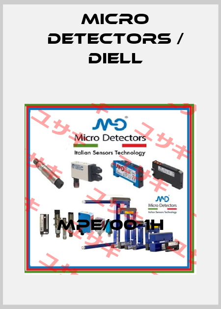 MPE/00-1H Micro Detectors / Diell