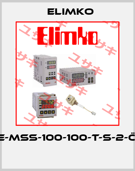 E-MSS-100-100-T-S-2-Ö  Elimko