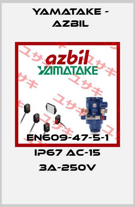 EN609-47-5-1 IP67 AC-15 3A-250V Yamatake - Azbil