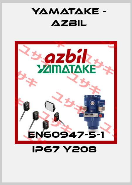EN60947-5-1 IP67 Y208  Yamatake - Azbil