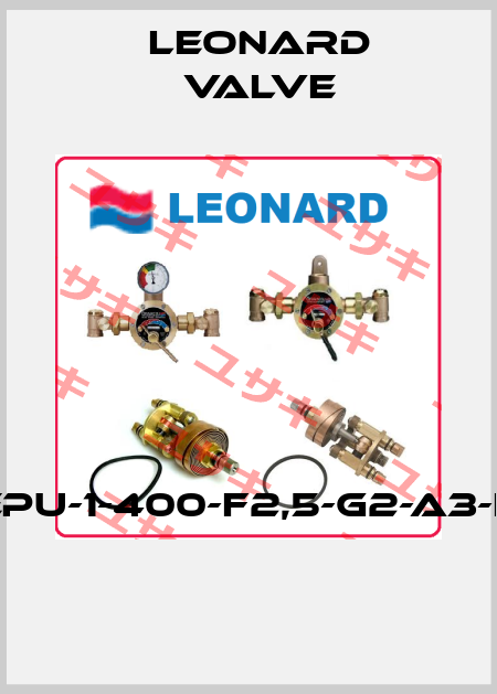 EPU-1-400-F2,5-G2-A3-K  LEONARD VALVE