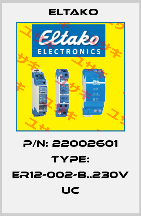 P/N: 22002601 Type: ER12-002-8..230V UC Eltako