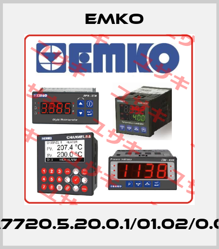 ESM7720.5.20.0.1/01.02/0.0.0.0 EMKO