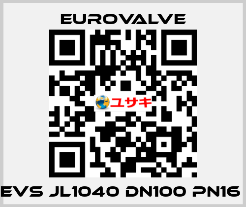 EVS JL1040 DN100 PN16  Eurovalve